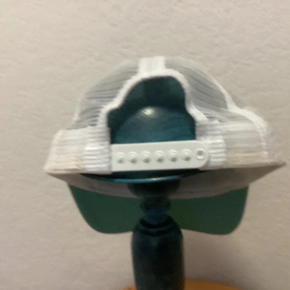 Love Your Melon Trucker Hat‎ Women OSFA Aqua Teal White Mesh Back Snapback USA